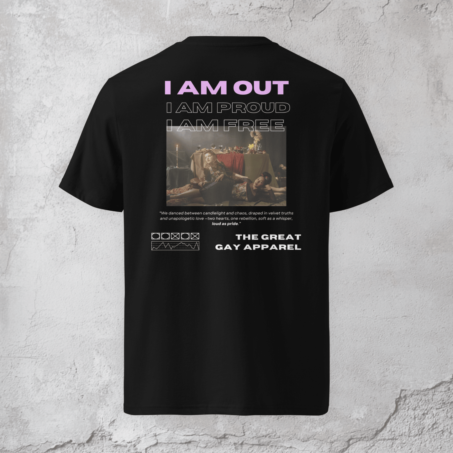 I AM OUT – Unisex Pride T-shirt