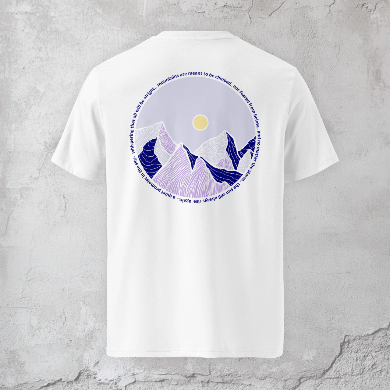 Mountains Are Meant To Be Climbed. - Unisex Pride T-Shirt