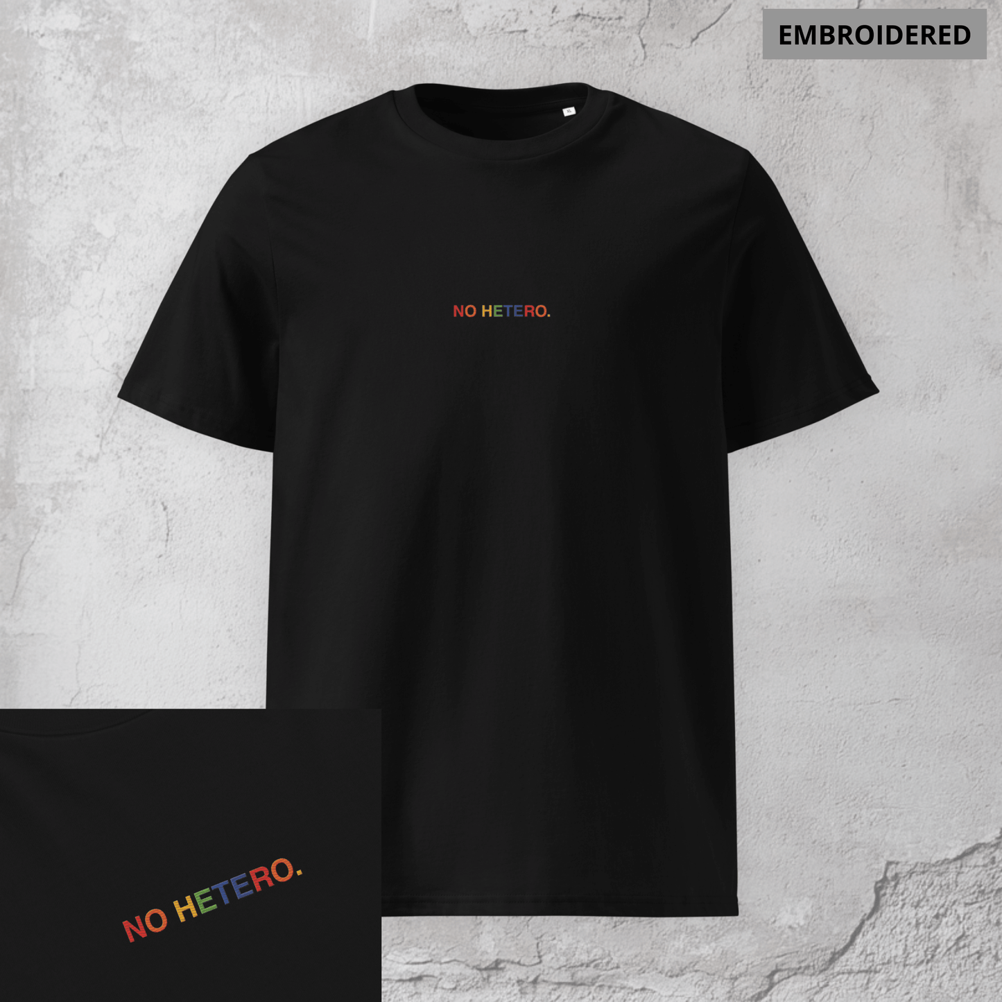 No Hetero. - Unisex Pride Shirt