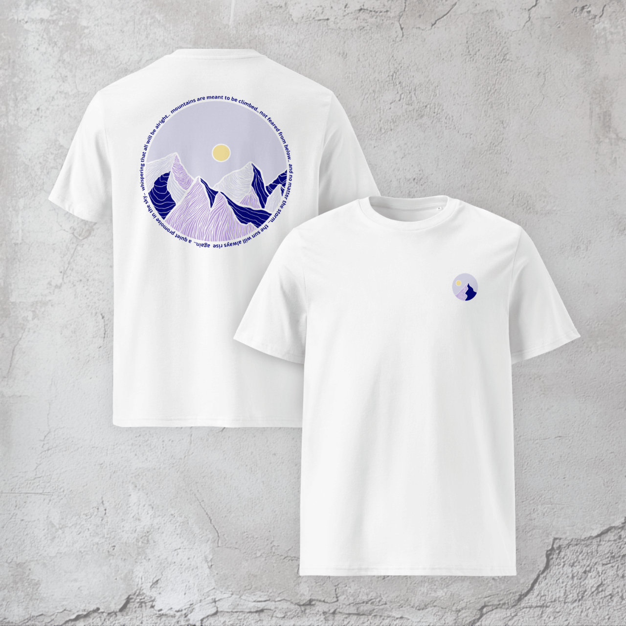 Mountains Are Meant To Be Climbed. - Unisex Pride T-Shirt