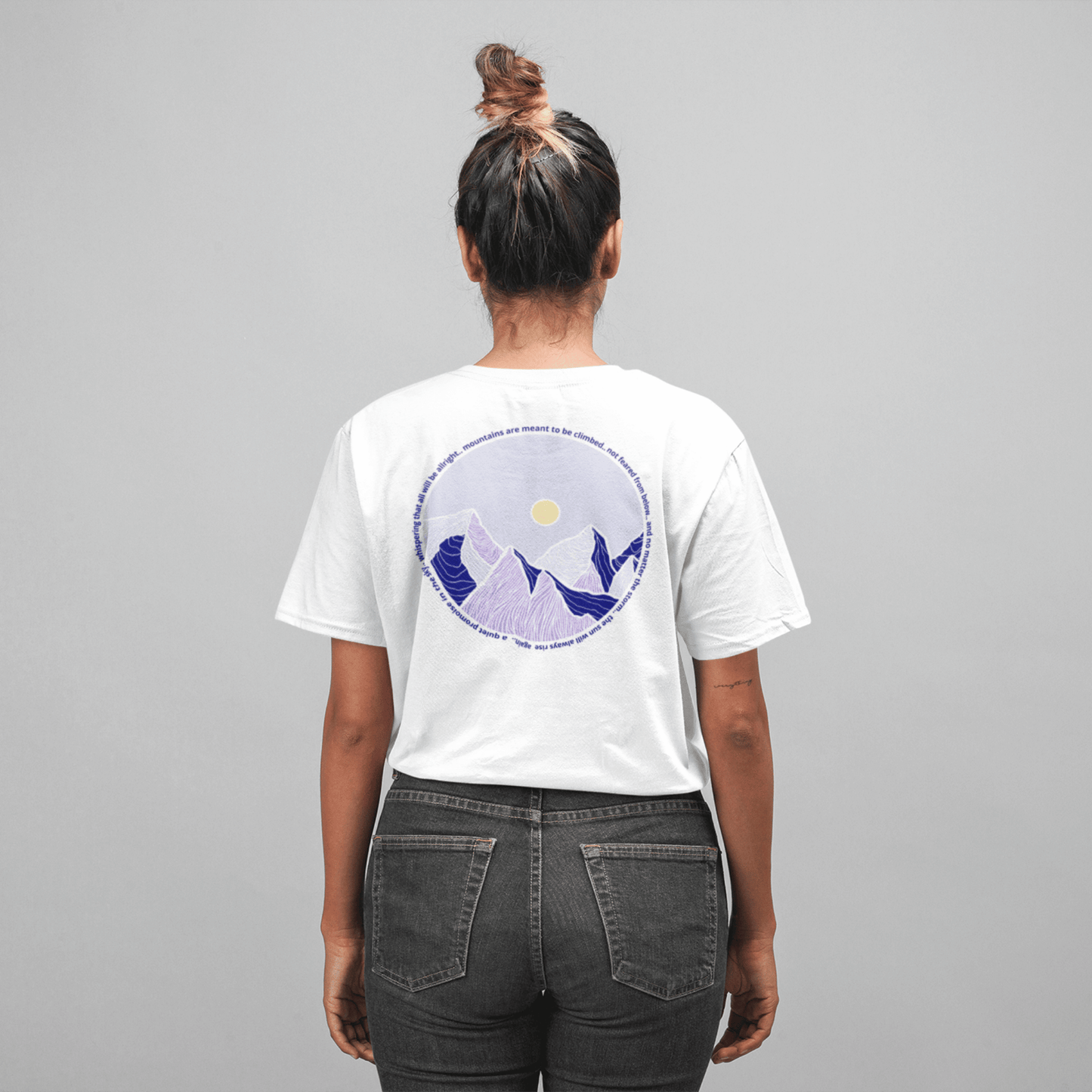 Mountains Are Meant To Be Climbed. - Unisex Pride T-Shirt
