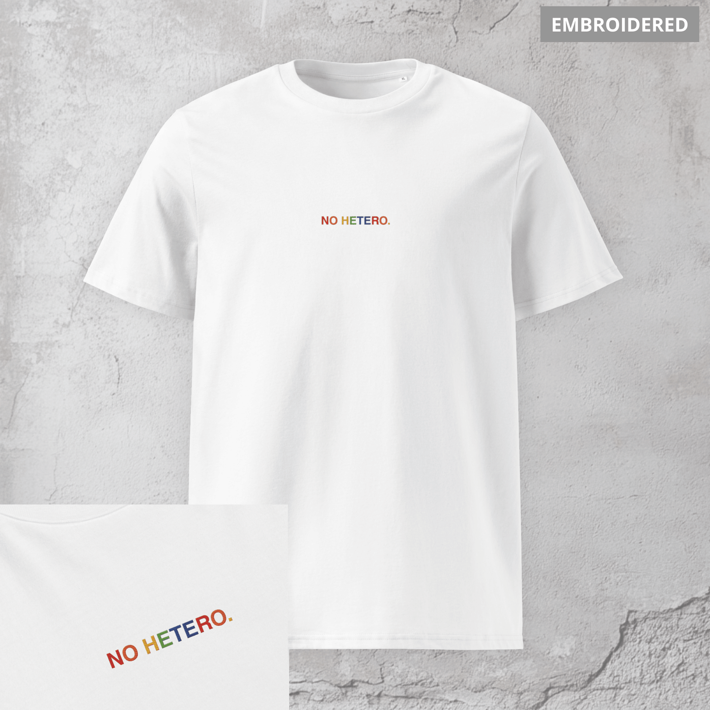 No Hetero. - Unisex Pride Shirt