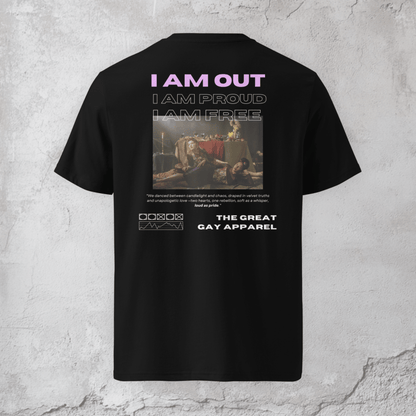 I AM OUT – Unisex Pride T-shirt