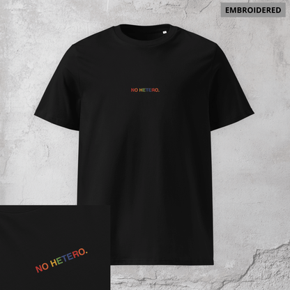 No Hetero. - Unisex Pride Shirt