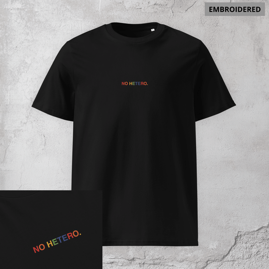 No Hetero. - Unisex Pride Shirt