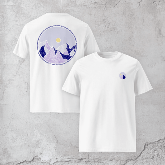 Mountains Are Meant To Be Climbed. - Unisex Pride T-Shirt