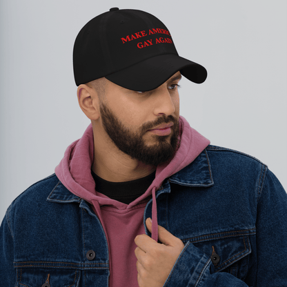 MAKE AMERICA GAY AGAIN - Pride Dad Cap