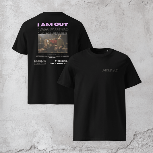 I AM OUT – Unisex Pride T-shirt
