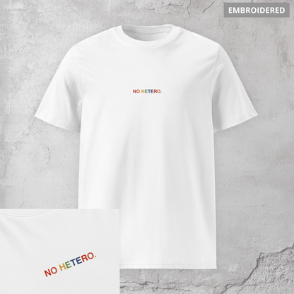 No Hetero. - Unisex Pride Shirt